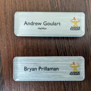 Name Badge Samples