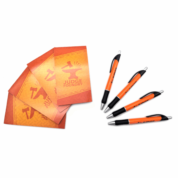 Flip Notebook and Ballpoint Pen Pack